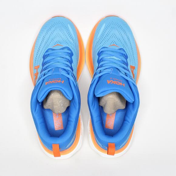 Hoka One One Mens Bondi 8 1123202 CSVO Blue Running Shoes Sneakers Size 8.5 D - Picture 5 of 8